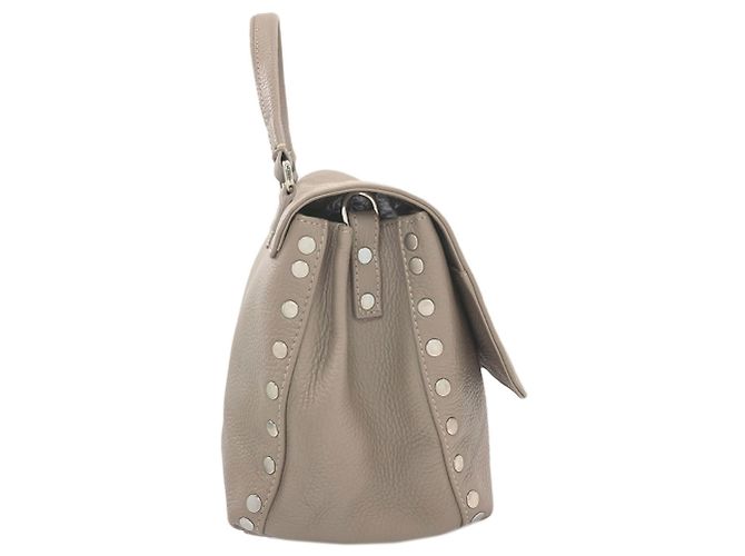 Borsa a mano in pelle 2-Way Postina di Zanellato - vista 3
