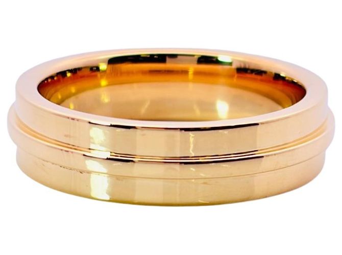 Anello T Wide di Tiffany & Co. in oro giallo 18K - vista 4