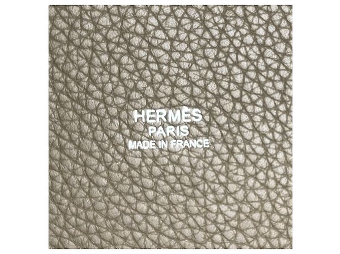 Hermès Hermes Picotin Lock PM Handtasche Braun Taupe - Ansicht 10