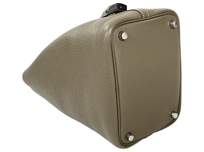 Hermès Hermes Picotin Lock PM Handtasche Braun Taupe - Ansicht 4