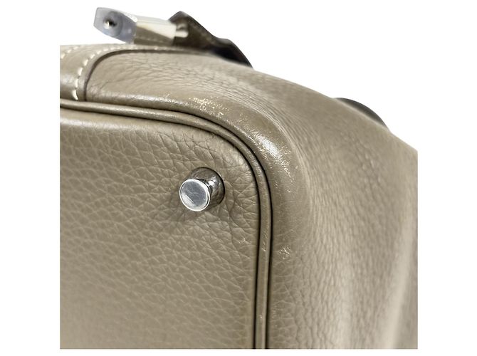 Hermès Hermes Picotin Lock PM Handtasche Braun Taupe - Ansicht 6