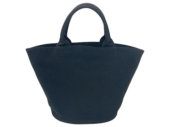 Borsa Tote Prada Canapa Nero - vista 2