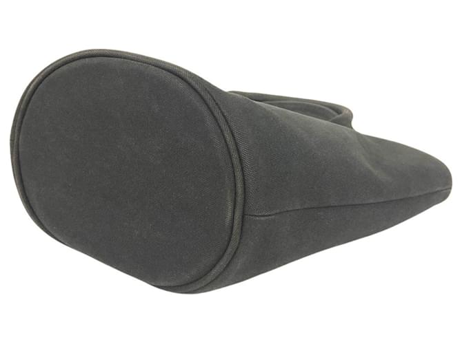 Borsa Tote Prada Canapa Nero - vista 4