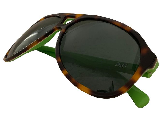 Occhiali da sole Dolce & Gabbana DG4169P Tartarugati e Verdi Marrone Verde - vista 10