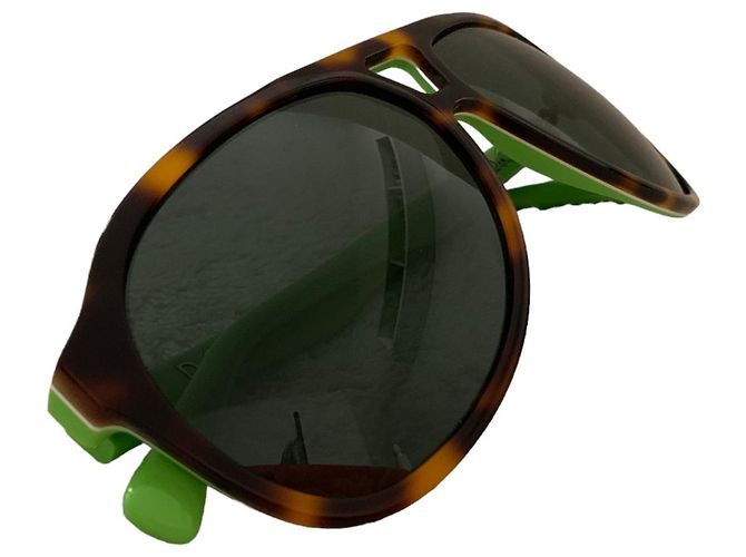Occhiali da sole Dolce & Gabbana DG4169P Tartarugati e Verdi Marrone Verde - vista 9