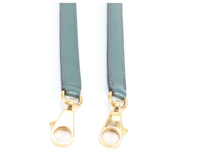 Hermès Tracolla in pelle Hermes Bolide Verde - vista 5