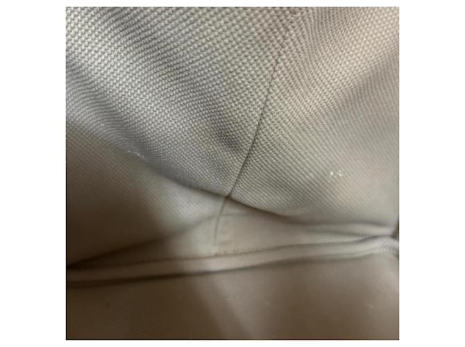 Borsa Tote Prada Canapa L Beige - vista 13