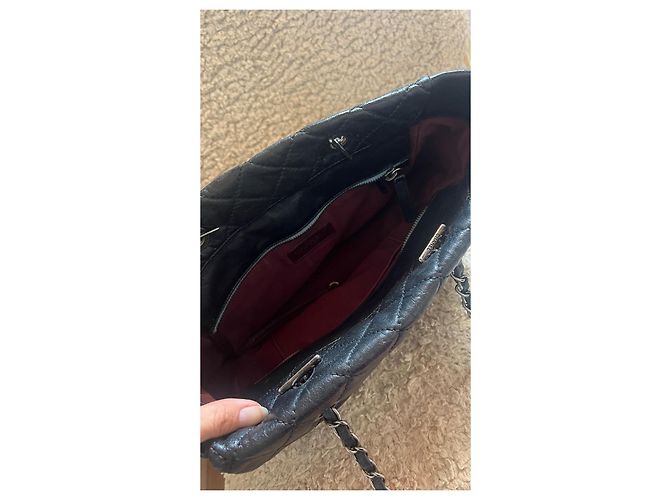 Borsa Chanel in pelle trapuntata nera Nero - vista 14