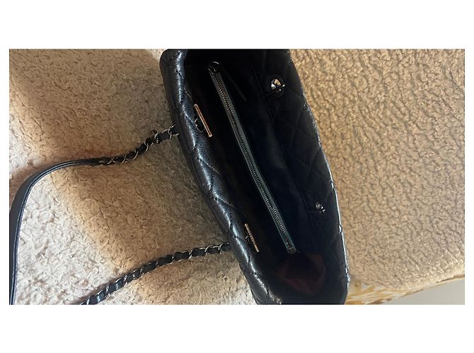 Borsa Chanel in pelle trapuntata nera Nero - vista 17