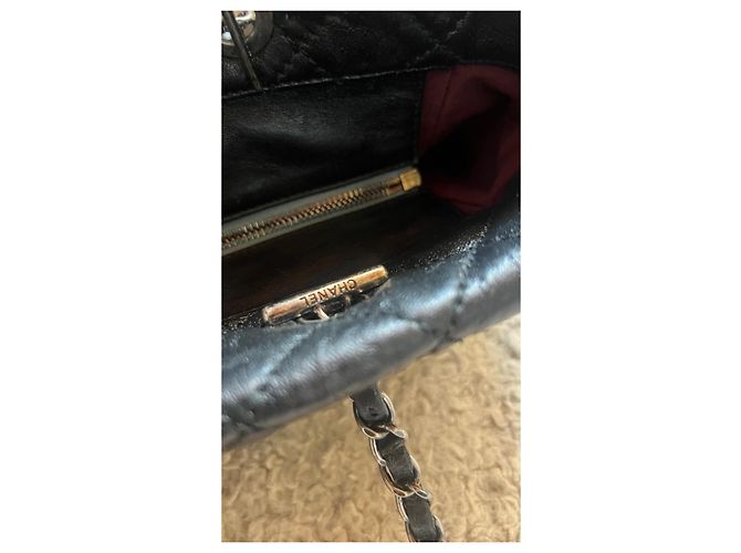 Borsa Chanel in pelle trapuntata nera Nero - vista 18