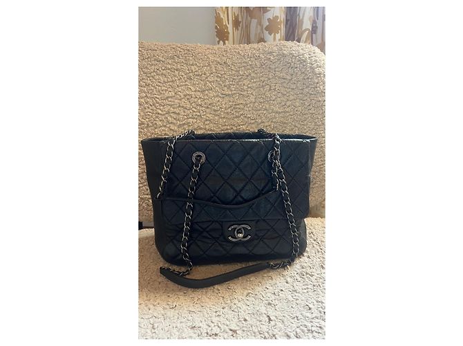 Borsa Chanel in pelle trapuntata nera Nero - vista 2