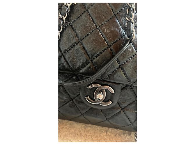 Borsa Chanel in pelle trapuntata nera Nero - vista 4