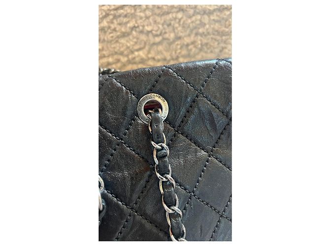 Borsa Chanel in pelle trapuntata nera Nero - vista 5