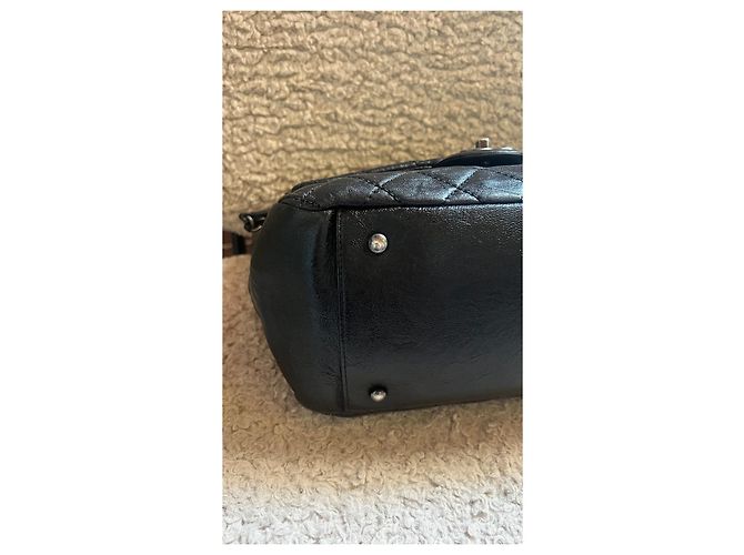 Borsa Chanel in pelle trapuntata nera Nero - vista 7