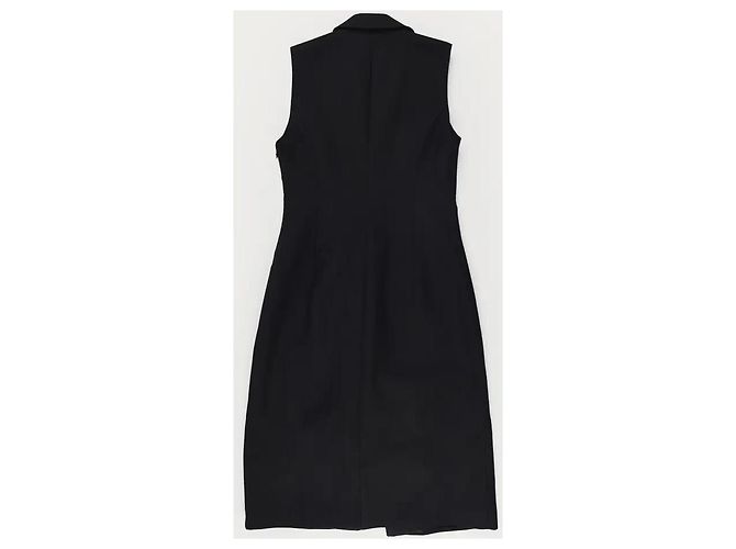 Fendi Tuxedo Midi-Kleid Schwarz - Ansicht 2