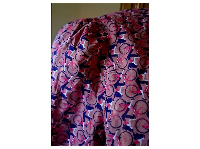 Autre Marque Blusa de algodón Marc O'Polo con estampado de bicicletas Rosa Morado oscuro - vista 17