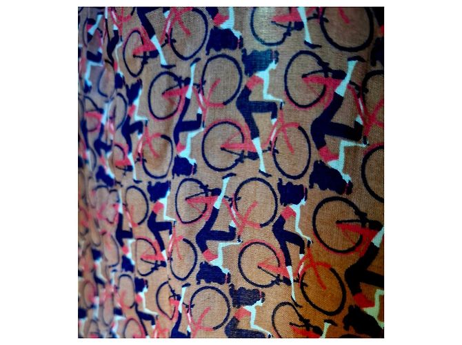 Autre Marque Blusa de algodón Marc O'Polo con estampado de bicicletas Rosa Morado oscuro - vista 5