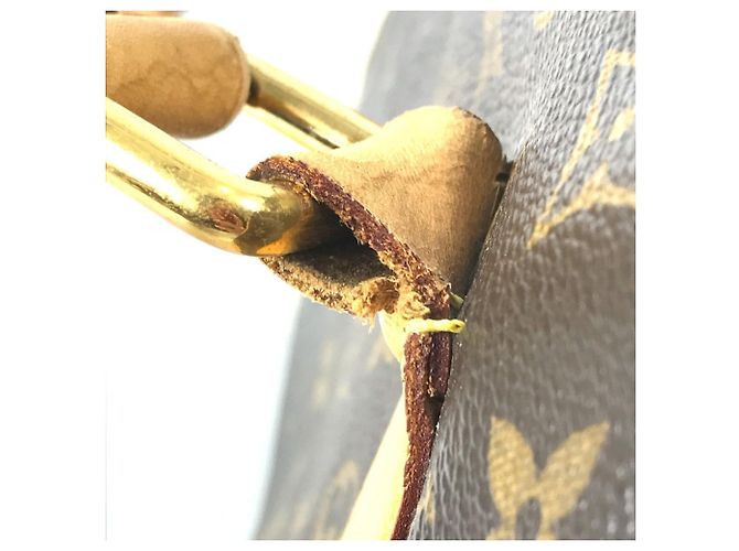 Borsa a Spalla Louis Vuitton Monogram Beverly GM Marrone - vista 10