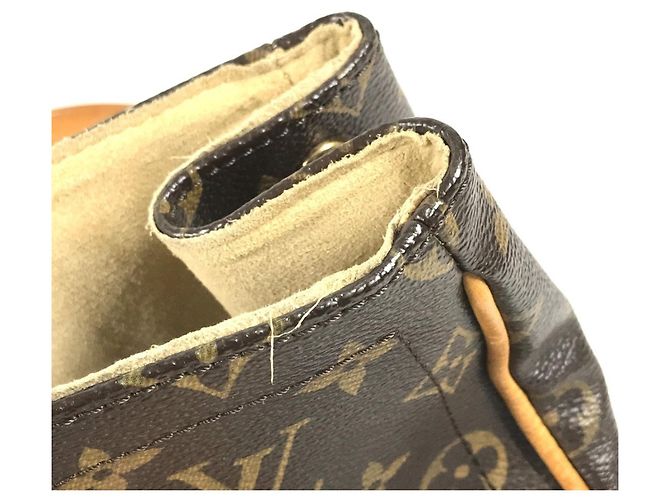 Borsa a Spalla Louis Vuitton Monogram Beverly GM Marrone - vista 15