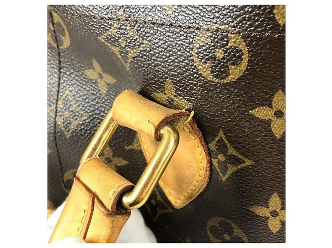 Borsa a Spalla Louis Vuitton Monogram Beverly GM Marrone - vista 9