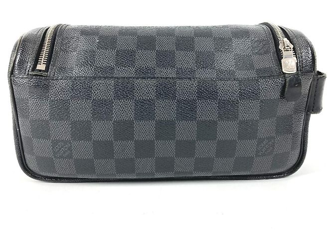 Beauty case Louis Vuitton Damier Graphite Nero - vista 2