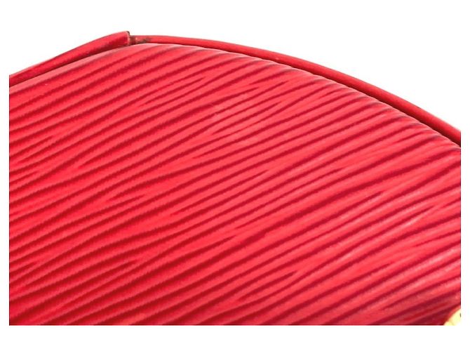 Borsa Vanity Louis Vuitton Epi Cannes Rosso - vista 15