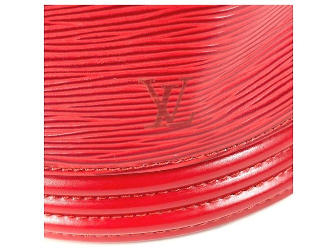 Borsa Vanity Louis Vuitton Epi Cannes Rosso - vista 16