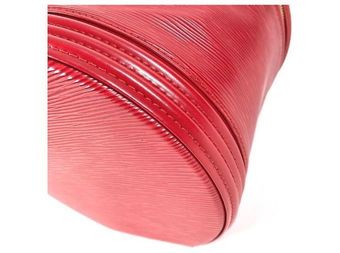 Borsa Vanity Louis Vuitton Epi Cannes Rosso - vista 6