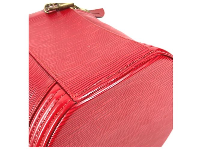 Borsa Vanity Louis Vuitton Epi Cannes Rosso - vista 8