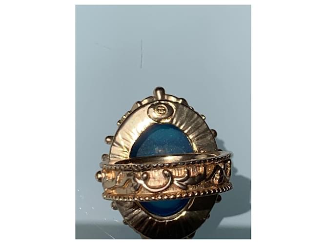 Anello Chanel Camélia Blu - vista 5
