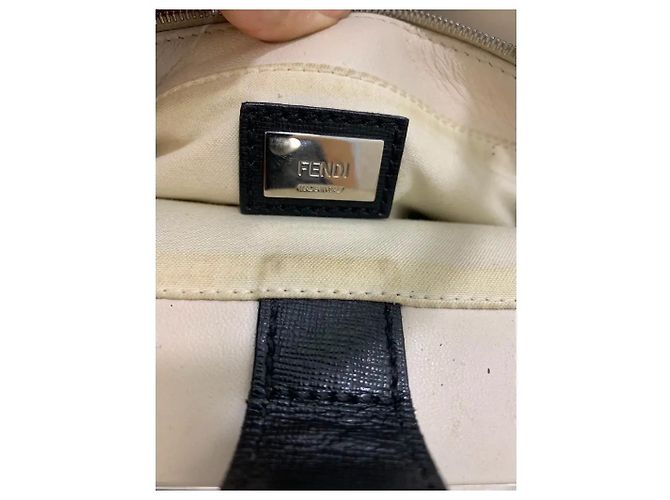 Borsa Fendi 2Jours in pelle nera Nero - vista 5