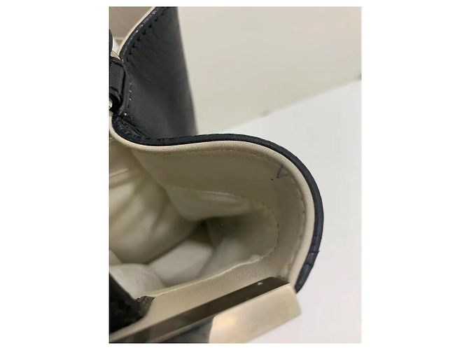 Borsa Fendi 2Jours in pelle nera Nero - vista 6