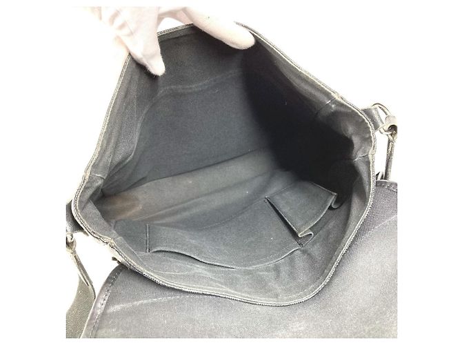 Borsa Messenger Louis Vuitton Damier Graphite Nero - vista 15