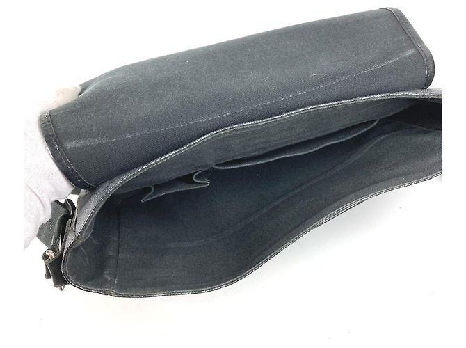 Borsa Messenger Louis Vuitton Damier Graphite Nero - vista 17