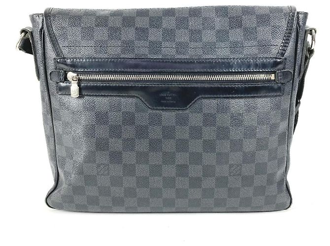 Borsa Messenger Louis Vuitton Damier Graphite Nero - vista 2