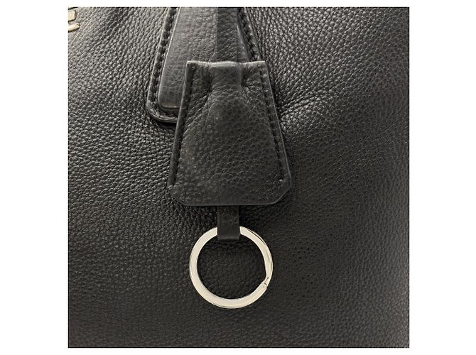 Borsa Tote in pelle nera da donna Prada Nero - vista 8