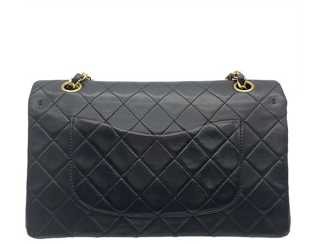 Borsa a tracolla Chanel Matelassé 25 Chain Nero - vista 2