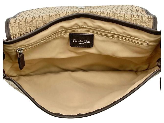 Borsa a Spalla Christian Dior Trotter Marrone - vista 5