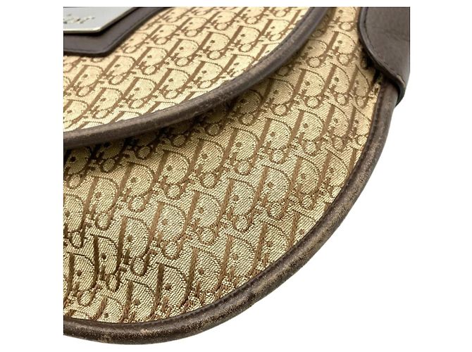 Borsa a Spalla Christian Dior Trotter Marrone - vista 6