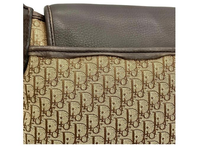 Borsa a Spalla Christian Dior Trotter Marrone - vista 7