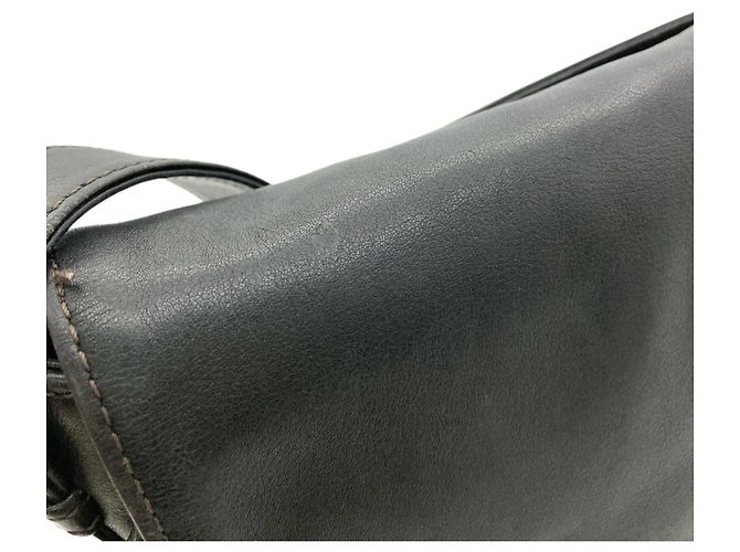 Borsa a Spalla Chanel Large Coco Tassel Nero - vista 11