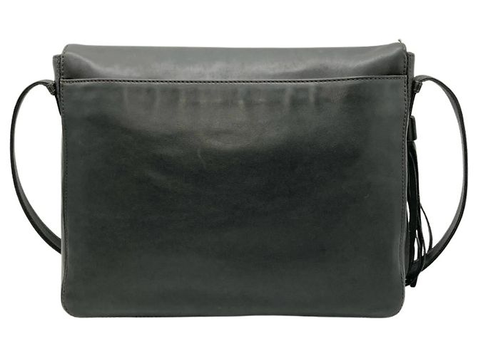Borsa a Spalla Chanel Large Coco Tassel Nero - vista 3