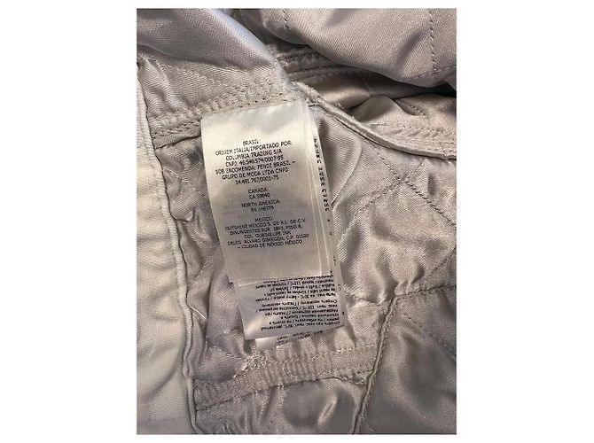 Fendi x Marc Jacobs RE23 Jeansjacke weiß - Ansicht 7