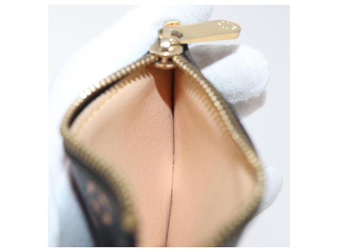 LOUIS VUITTON Monogram Multicolor Pochette Cles Purse Black M13664 Auth BA12619A - view 18