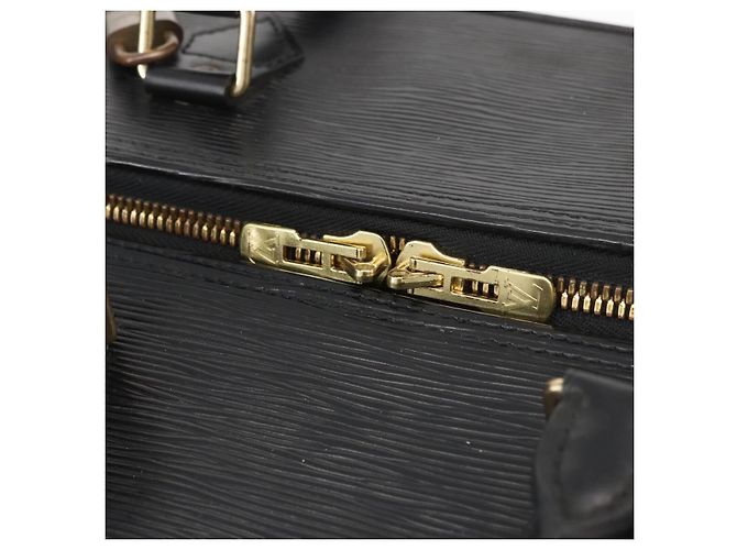 Bolsa LOUIS VUITTON Epi Cruiser bag 40 Hand Bag SPO Black LV Auth mr2344V Preto - vista 20