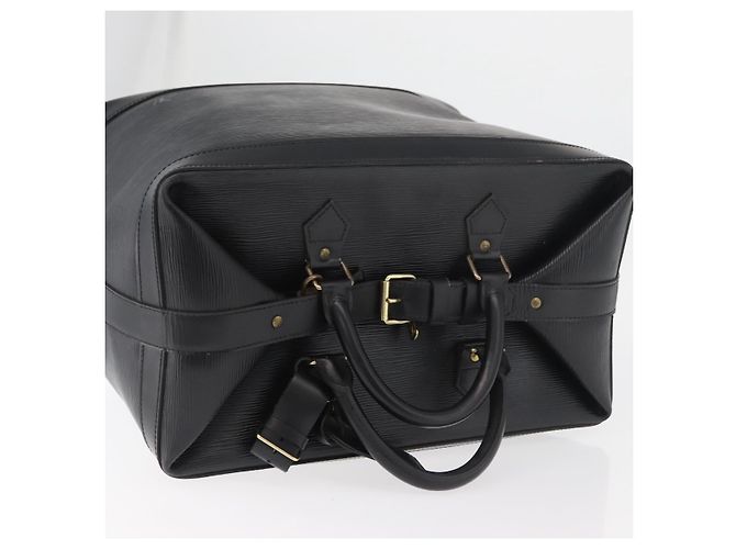Bolsa LOUIS VUITTON Epi Cruiser bag 40 Hand Bag SPO Black LV Auth mr2344V Preto - vista 6