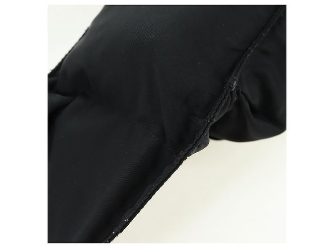 Borsa a tracolla PRADA Nylon Nero Argento Autentica 179145A - vista 16
