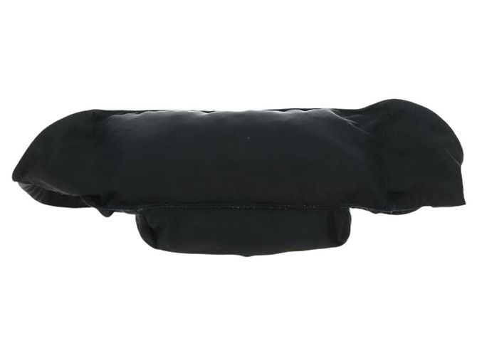 Borsa a tracolla PRADA Nylon Nero Argento Autentica 179145A - vista 2