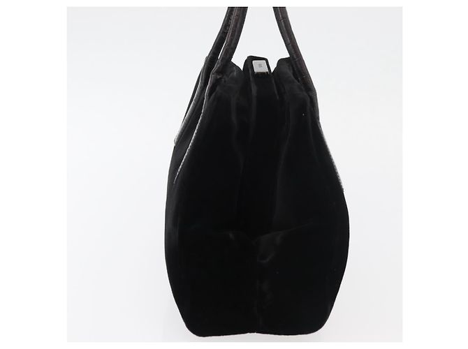 Borsa PRADA Velluto Nero Autentica 178324 - vista 3
