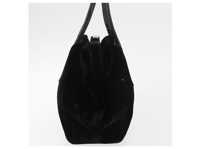 Borsa PRADA Velluto Nero Autentica 178324 - vista 4